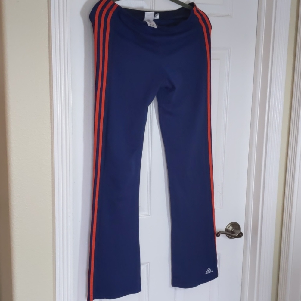 Stretchy long Adidas workout pants